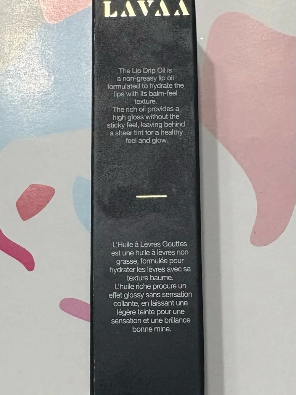Lavaa Lip Drip Oil Hydrating Lip Oil — Sheer Pink